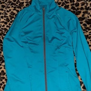 Teal Under Armor Zip-up Hoodie